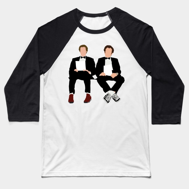 Step Brothers Baseball T-Shirt by FutureSpaceDesigns